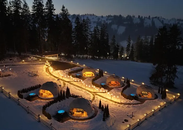 Mountain Glamp Zakopane - Jacuzzi - Widok Na Gory