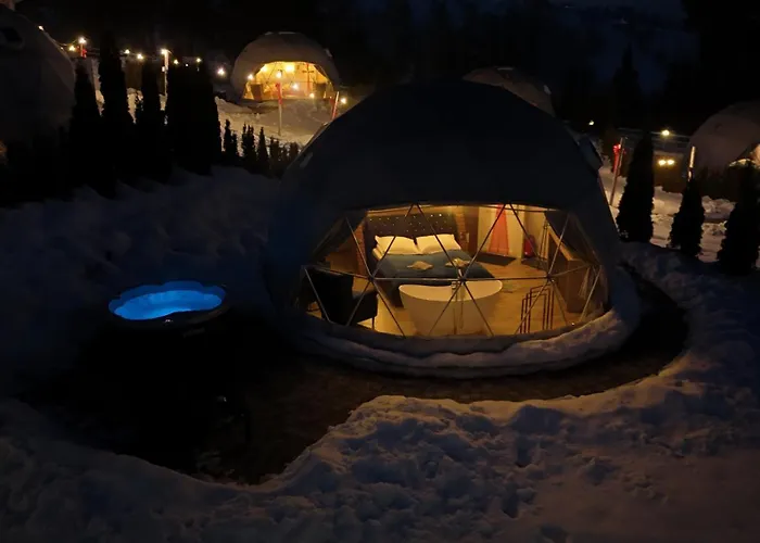 Mountain Glamp Zakopane - Jacuzzi - Widok Na Gory